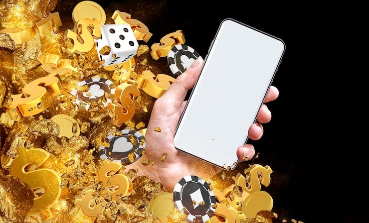 Platform backgammon menampilkan layar utama dengan pilihan Liga 1, kasino langsung, dan permainan slot